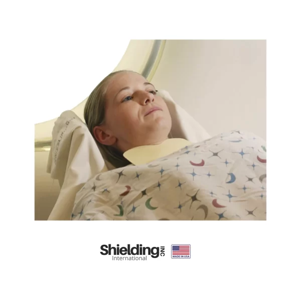 CT-TS - Modelo CT Thyroid Shield - Escudo protector para tiroides para TC